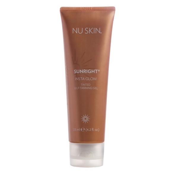 NU SKIN - SUN- RIGHT INSTA GLOW TANNING GEL - Picture 2 of 7